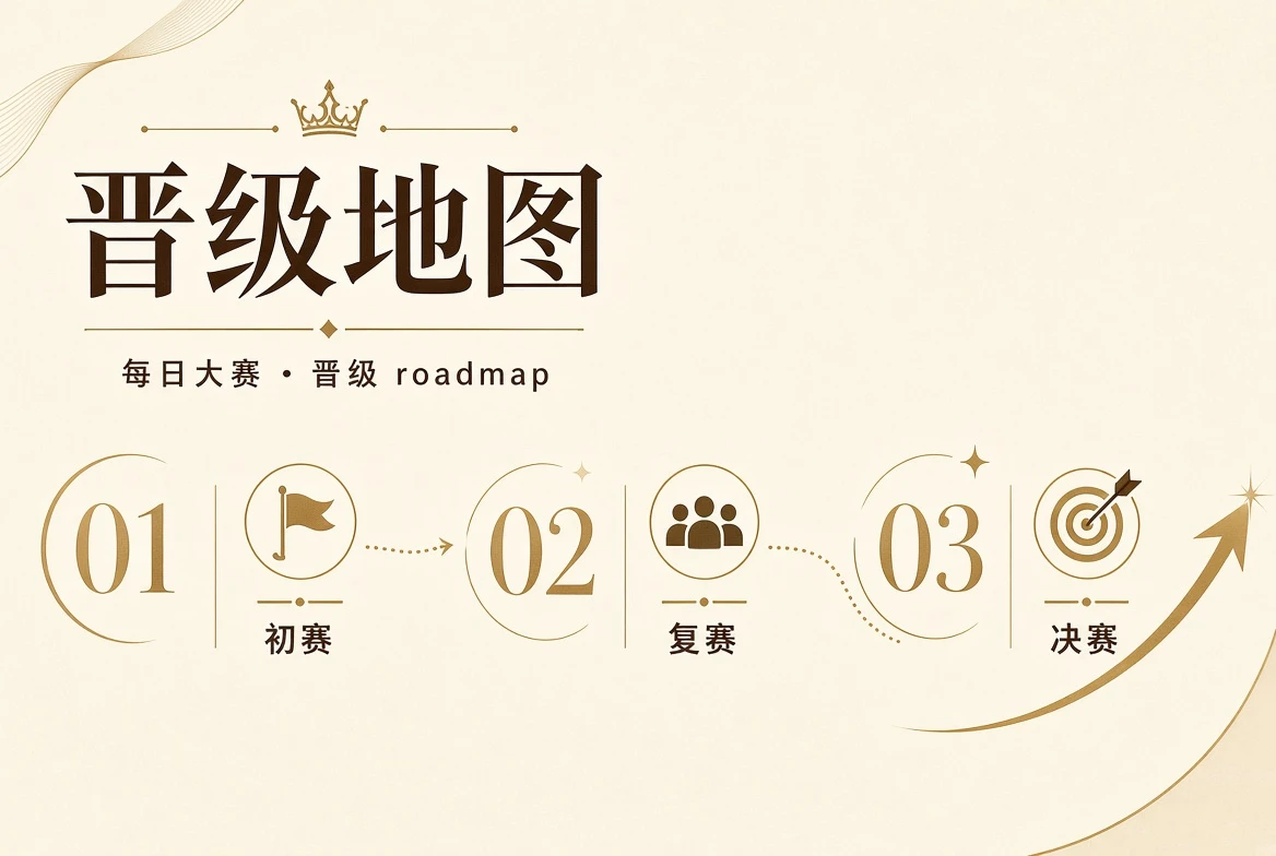 七阶段赛事路线视觉